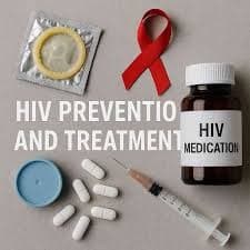 HIV treatment and prevention awareness graphic
